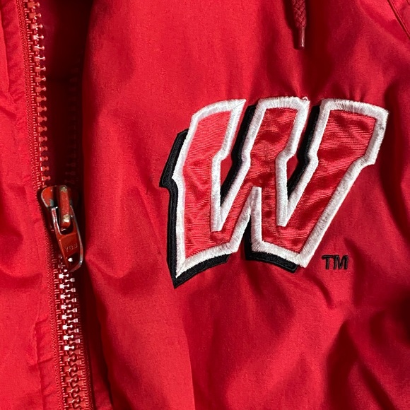 Wisconsin Fans Gear Winter Jacket rare - Picture 4 of 5